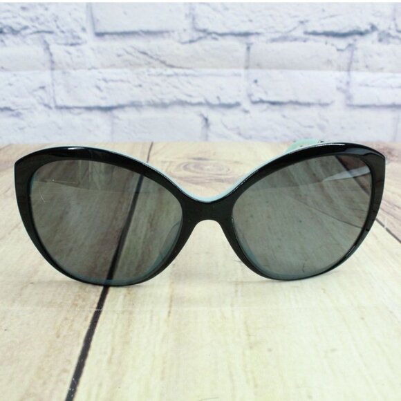 Tiffany & Co. Accessories - Tiffany & Co. Black Blue Fashion Cat Eye Sunglasses